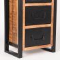 Brussels ladekast mangohout 45x30x75 cm
