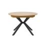 Lenard eettafel rond Ø120-160 cm - naturel