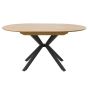 Lenard eettafel rond Ø120-160 cm - naturel