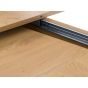 Lenard eettafel rond Ø120-160 cm - naturel