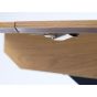 Lenard eettafel rond Ø120-160 cm - naturel