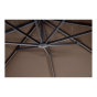 Zweefparasol Taurus 3x4mtr - taupe
