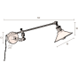 Wandlamp Penelope