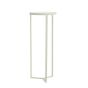 Retiro pilaar Ø40x100 cm - rib glas/crème