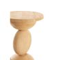 Mirto bijzettafel ø40 cm hout - mat naturel