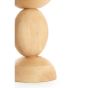 Mirto bijzettafel ø40 cm hout - mat naturel