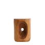 Morilo bijzettafel 35x29x46 cm hout - naturel