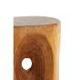 Morilo bijzettafel 35x29x46 cm hout - naturel