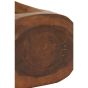 Morilo bijzettafel 35x29x46 cm hout - naturel