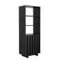 Lavinio stellingkast 75x45x200 cm hout - donkerbruin