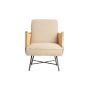 Fiora fauteuil rotan - beige+naturel