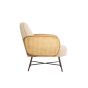 Fienne fauteuil rotan - beige+naturel