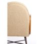 Fienne fauteuil rotan - beige+naturel