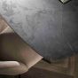 Marco eettafel 215 cm deens ovaal - zwart marmer look