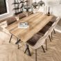 Hemlock eettafel 190 cm 