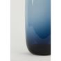 Keira vaas Ø24x56 cm - glas marine blauw