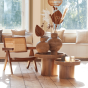 Renu fauteuil naturel van het woonmerk Light&Living