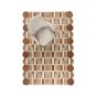 Izabella vloerkleed 160x230 cm - beige