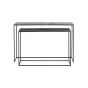 Boca sidetable set van 2 - antiek mat zwart
