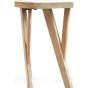 Quenza sidetable mangohout 160x44x82 cm - naturel