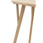 Quenza sidetable mangohout 160x44x82 cm - naturel