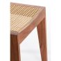 Melaky eetkamerstoel - hout bruin/naturel