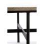 Loes salontafel - marmer bruin-zwart
