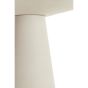 Abala bijzettafel ø45 cm - mat crème - OUTLET B