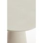 Abala bijzettafel ø45 cm - mat crème - OUTLET B