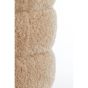 Jobbi poef Ø40x45 cm - beige+mat zwart