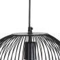Abby hanglamp Ø31x40 cm mat zwart van het woonmerk Light&Living