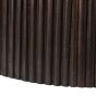 Salvator ronde salontafel - Ø80 cm - hout - walnoot bruin van het woonmerk Livingfurn