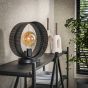 Guus tafellamp 1L ring geperforeerd - charcoal