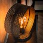 Guus tafellamp 1L ring geperforeerd - charcoal
