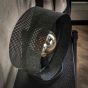 Guus tafellamp 1L ring geperforeerd - charcoal