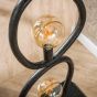 Celia vloerlamp 4-lichts - artic zwart