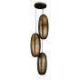 Francis hanglamp 3L - brons antiek
