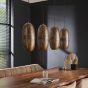 Francis hanglamp 4L - brons antiek