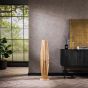 Stevie vloerlamp 2L orbit - massief mango naturel