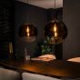 Mathew hanglamp 2L - zwart