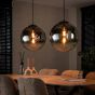 Mathew hanglamp 2L - zwart