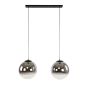 Mathew hanglamp 2L - zwart