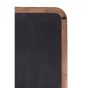 Florias spiegel - hout bruin