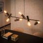 Barnsley hanglamp 6L 110 cm charcoal van het woonmerk Fraaai
