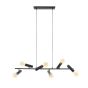 Barnsley hanglamp 6L 110 cm charcoal van het woonmerk Fraaai