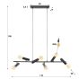 Barnsley hanglamp 6L 110 cm charcoal van het woonmerk Fraaai