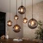 Dylan hanglamp 6-lichts - artic zwart