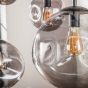 Dylan hanglamp 6-lichts - artic zwart