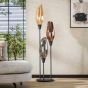 Matthew vloerlamp cocoon XL - zwart