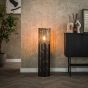 Markus vloerlamp Ø22,5 cilinder 90 cm - zwart bruin